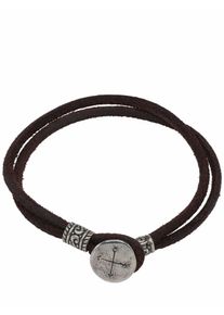 Mey & Edlich Mey & Edlich Herren Arrows Lederarmband Braun Rindleder