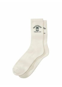 Mey & Edlich Mey & Edlich Herren Sport-Socke Wei&szlig; 80 % Baumwolle, 18 % Polyamid, 2 % Elasthan