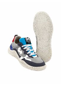 ID Eight Herren Hana-Sneaker Blau Obermaterial: 41 % Polyester (recycelt), 28 % BioVeg (Maiskorn), 25 % Polyester (recycelt), 6 % Apfelschale