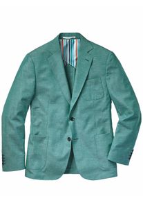 Mey & Edlich Mey & Edlich Herren Funk-Soul-Anzugsakko Blau 80 % Baumwolle, 15 % Viskose, 5 % Seide