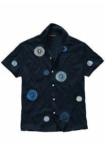 Mey & Edlich Mey & Edlich Herren Sommerkompass-Polo Blau 100 % Baumwolle