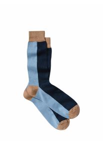 Mey & Edlich Mey & Edlich Herren Ge(h)zeiten-Socke Blau 80 % Baumwolle, 20 % Polyamid