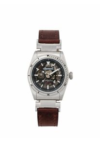 Ingersoll Herren Uhr The Scovill Braun Edelstahlgeh&auml;use, silber: ca