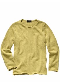 Mey & Edlich Mey & Edlich Herren Upcycled Sweater Gelb 95 % Baumwolle (mindestens 65 % recycelt), 5 % andere Fasern (recycelt)