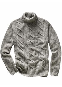 Mey & Edlich Mey & Edlich Herren Fischerseil-Pullover Grau 60 % Wolle, 20 % Viskose, 20 % Polyamid