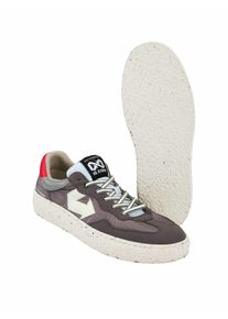 Mey & Edlich Mey & Edlich Herren Collab-Sneaker Uriduri Grau 54 % Polyester (recycelt, wasserabweisend), 29 % Polyamid (recycelt), 12 % Apfelschale, 5 % BioVeg (Maiskorn)