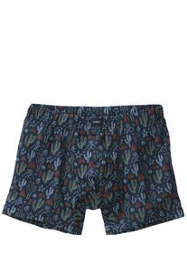 Mey Herren Long Shorty Desert Cactus Blau 94 % Baumwolle, 6 % Elasthan