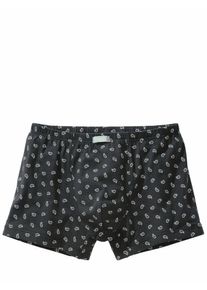 Mey Herren Minimal-Paisley-Shorty Grau 94 % Baumwolle, 6 % Elasthan