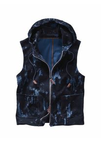 Mey & Edlich Mey & Edlich Herren Weste Futurium Blau 70 % Baumwolle, 25 % Polyester, 5 % Elasthan