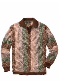 Mey & Edlich Mey & Edlich Herren Banco-Gelato-Polo Braun 100 % Baumwolle