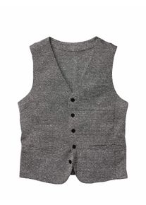 Mey & Edlich Mey & Edlich Herren Ernst-Mey-Sommeranzugweste Grau Obermaterial: 60 % Leinen, 40 % Polyamid