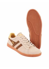 Gola Herren Collab-Sneaker Equipe Beige Rindleder