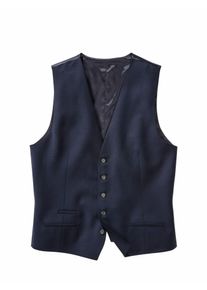 Mey & Edlich Mey & Edlich Herren Power Move-Anzugweste Blau 53 % Polyester, 43 % Schurwolle, 4 % Elasthan