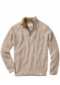 Peregrine Herren Troyer Foxton Beige 100 % Wolle (Merino)