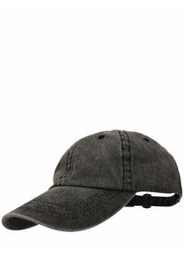 Mey & Edlich Mey & Edlich Herren Vintage-Basecap Schwarz 100 % Baumwolle