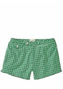 Pier Sicilia Herren Badeshorts Marcello Gr&uuml;n 100 % Polyamid