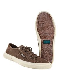 natural world Herren Natural-Sneaker Braun Obermaterial: 100 % Baumwolle (aus kontrolliert biologischem Anbau)