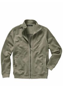 Mey & Edlich Mey & Edlich Herren Urbexer-Sweatjacke Gr&uuml;n 100 % Baumwolle