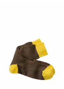 Mey & Edlich Mey & Edlich Herren Schachspieler-Socke Braun 80 % Baumwolle, 20 % Polyamid