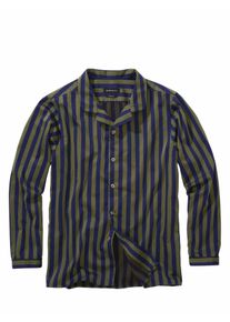 Mey & Edlich Mey & Edlich Herren Streifen-Pyjama Gr&uuml;n 100 % Baumwolle