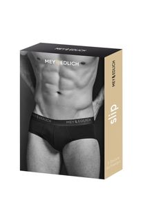 Mey & Edlich Mey & Edlich Herren Gef&auml;hrten-Slip Schwarz 95 % Bio&iquest;Baumwolle (GOTS), 5 % Elasthan