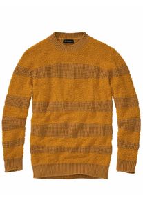 Mey & Edlich Mey & Edlich Herren Keine-Konventionen-Pullover Gelb 80 % Baumwolle (bio), 20 % Polyamid