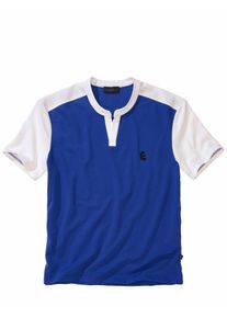 Mey & Edlich Mey & Edlich Herren Bizeps-T-Shirt Blau 52 % Baumwolle, 42 % Polyester, 6 % Elasthan