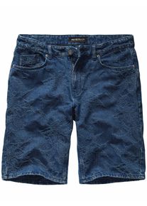 Mey & Edlich Mey & Edlich Herren Jacquard-Shorts Blau 100 % Baumwolle