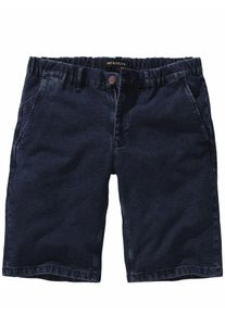 Mey & Edlich Mey & Edlich Herren Denim-Dobby-Shorts Blau 67 % Baumwolle, 21 % Polyester, 10 % Viskose, 2 % Elasthan