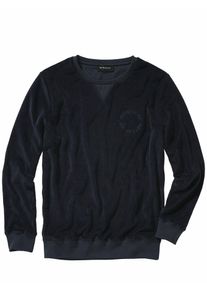 Mey & Edlich Mey & Edlich Herren Wellenreiter-Sweatshirt Blau 100 % Baumwolle (bio)