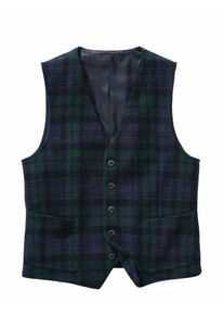 Mey & Edlich Mey & Edlich Herren King George II. Weste Blau 100 % Schurwolle