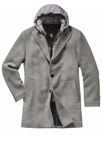 Mey & Edlich Mey & Edlich Herren Chesterfield Plusminus-Mantel Grau 50 % Wolle, 50 % Polyester
