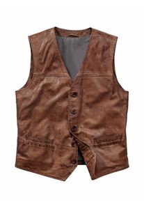 Mey & Edlich Mey & Edlich Herren City-Slicker-Weste Braun Obermaterial: Lammnappa