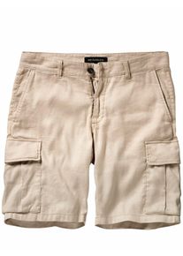 Mey & Edlich Mey & Edlich Herren Scouting-Shorts Beige 52 % Leinen, 45 % Baumwolle, 3 % Elasthan