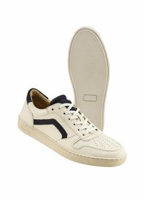 Mey & Edlich Mey & Edlich Herren Unzen-Sneaker Wei&szlig; Obermaterial, Futter, (herausnehmbare) Decksohle: Rindleder