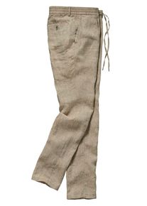 Mey & Edlich Mey & Edlich Herren Hitzesieger-Leinenhose Beige 100 % Leinen