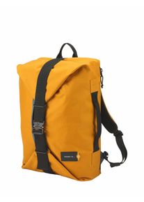 Property of Herren Konzept-Rucksack Marco Gelb 100 % recyceltes PET, gewachst und wasserabweisend