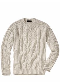 Mey & Edlich Mey & Edlich Herren S&auml;ulen-Pullover Grau 60 % Wolle, 20 % Viskose, 20 % Polyamid