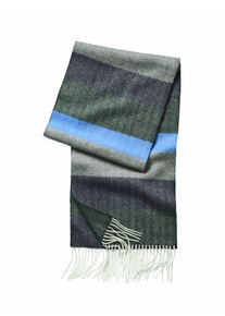 Mey & Edlich Mey & Edlich Herren Herringbone-Schal Blau 100 % Wolle