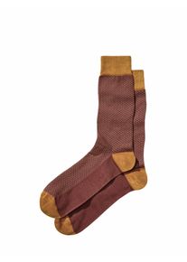 Mey & Edlich Mey & Edlich Herren Kaminfeuersocke Rot 80 % Baumwolle, 20 % Polyamid