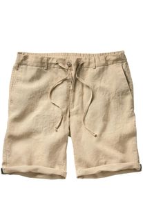Mey & Edlich Mey & Edlich Herren Piazza-Shorts Beige 100 % Leinen
