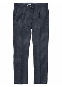 Mey & Edlich Mey & Edlich Herren Toskana-Leinenanzughose Blau 63 % Leinen, 37 % Lyocell