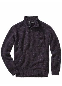 Mey & Edlich Mey & Edlich Herren Kilcarra Tweed Troyer Lila 100 % Wolle