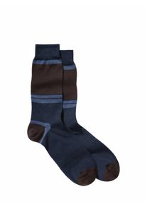 Mey & Edlich Mey & Edlich Herren Lieblingssocke Blau 80 % Baumwolle, 20 % Polyamid