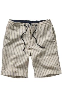 Mey & Edlich Mey & Edlich Herren Wadenbetoner-Leinenshorts Blau 100 % Leinen