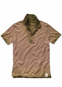Bob Herren Poloshirt Double Gr&uuml;n 100 % Baumwolle