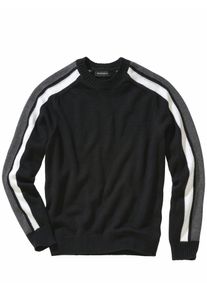 Mey & Edlich Mey & Edlich Herren Rest Day-Pullover Schwarz 55 % Schurwolle (Merino), 45 % Baumwolle (bio)