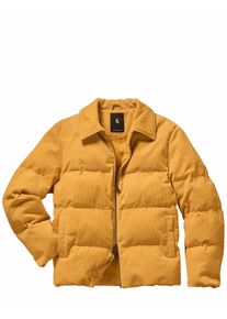 Mey & Edlich Mey & Edlich Herren Cord-Pufferjacke Gelb 100 % Baumwolle