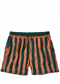 Mey & Edlich Mey & Edlich Herren Resort-Badeshorts Streifen Braun 94 % Polyester, 6 % Elasthan