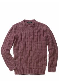 Mey & Edlich Mey & Edlich Herren Grundstein-Pullover Rosa 30 % Wolle, 35 % Baumwolle, 35 % Polyacryl